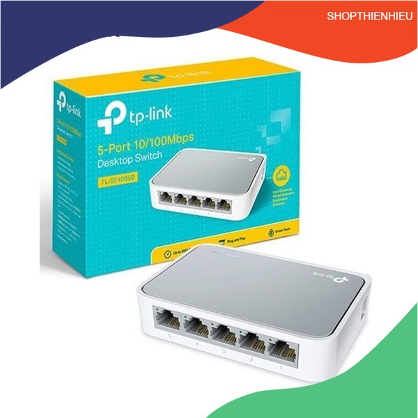 Bộ chia mạng TP-LINK TL-SF1005D 5 Cổng - Hộp chia mạng Lan 5 cổng TP-Link Switch 5 port