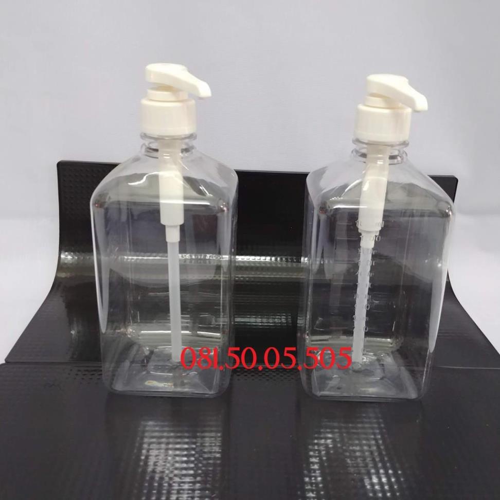 Bình bơm siro nhựa có vòi định lượng 10ml đựng dung dịch lỏng, đường, sữa tắm... Pb226
