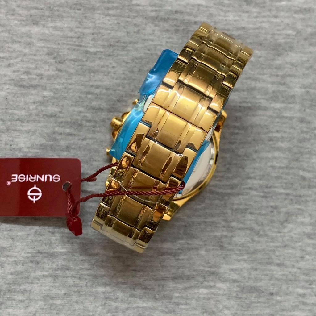 Đồng hồ Sunrise Nam chính hãng Nhật Bản M761G.T - kính saphire chống trầy - bảo hành