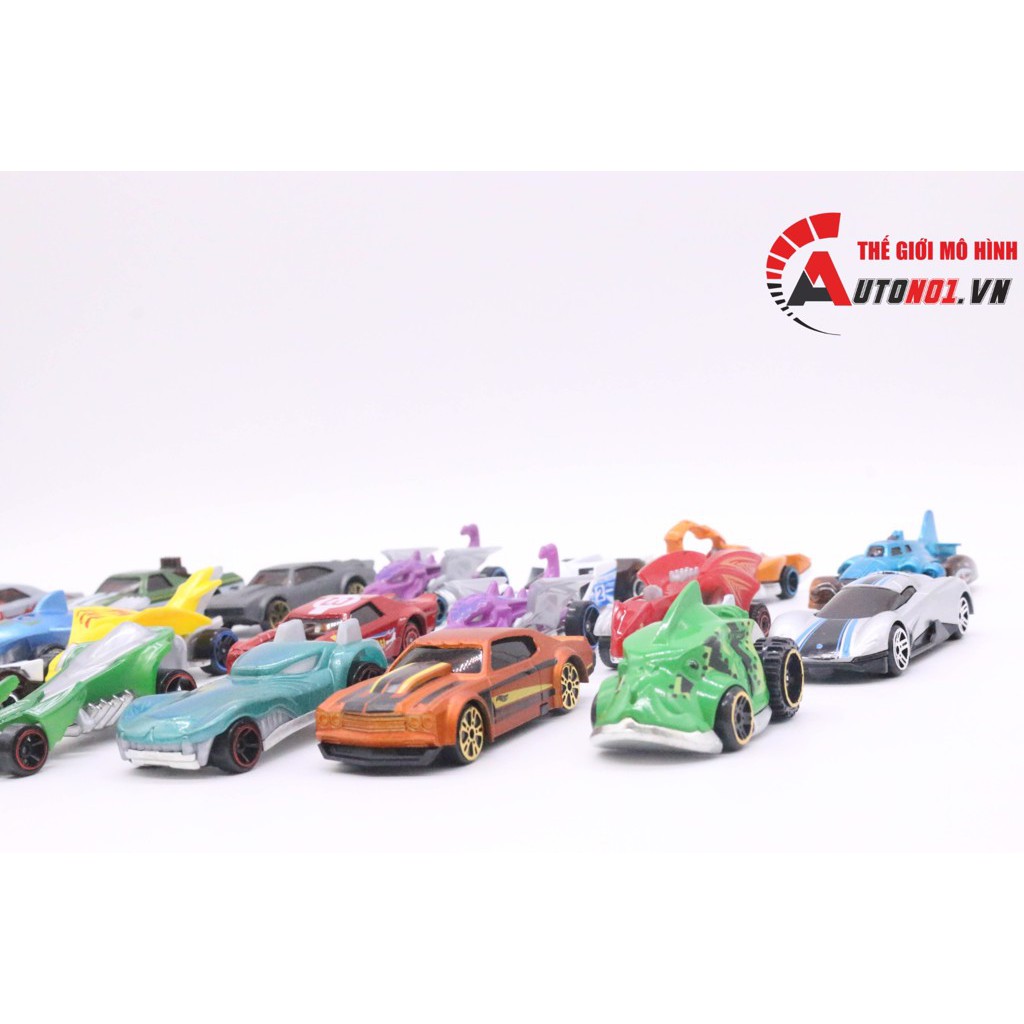 VĨ MÔ HÌNH XE 20 XE HỖN HỢP 2 1:64 DIECAST 6489