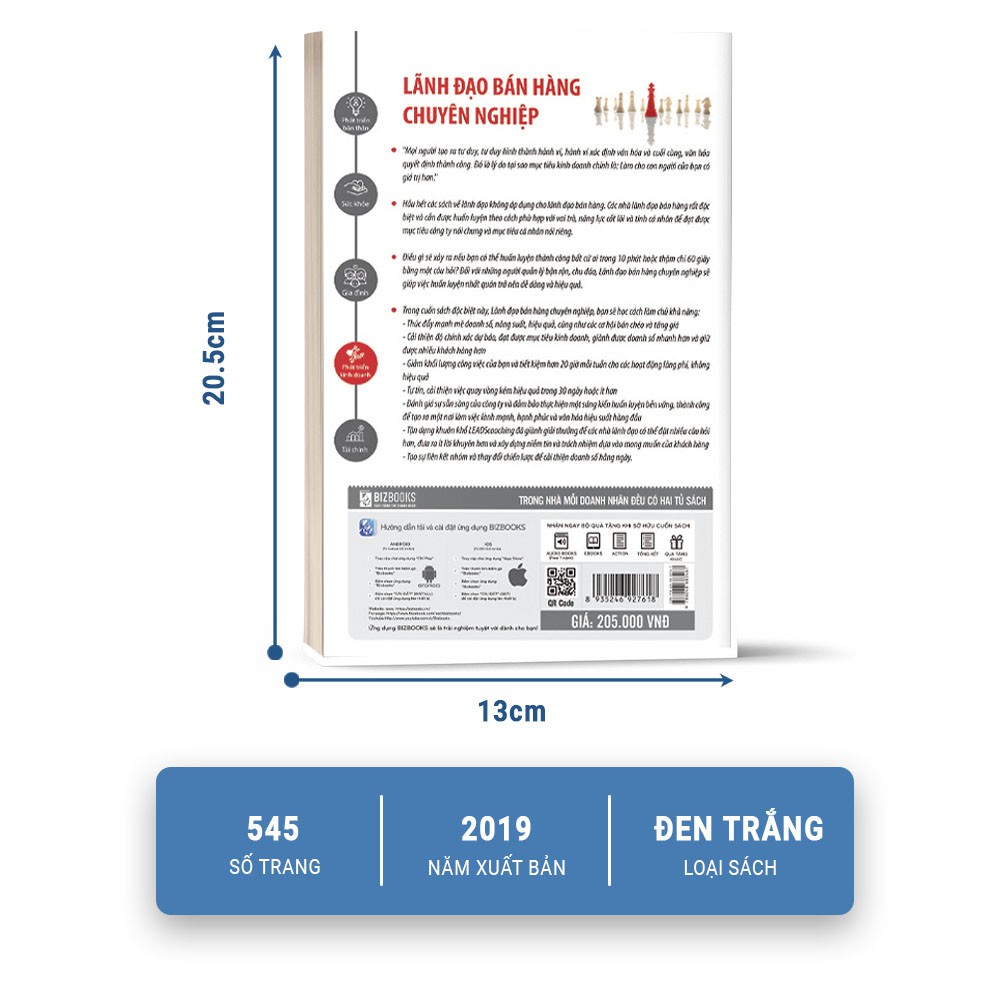 Sách - Lãnh Đạo Bán Hàng Chuyên Nghiệp - Bí Quyết Xây Dựng Đội Nhóm Bán Hàng “Bất Khả Chiến Bại” - BizBooks