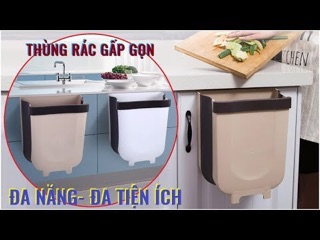 Thùng rác gấp gọn thông minh