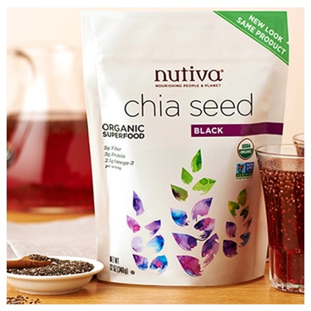 HẠT CHIA HỮU CƠ Nutiva gói 100gr