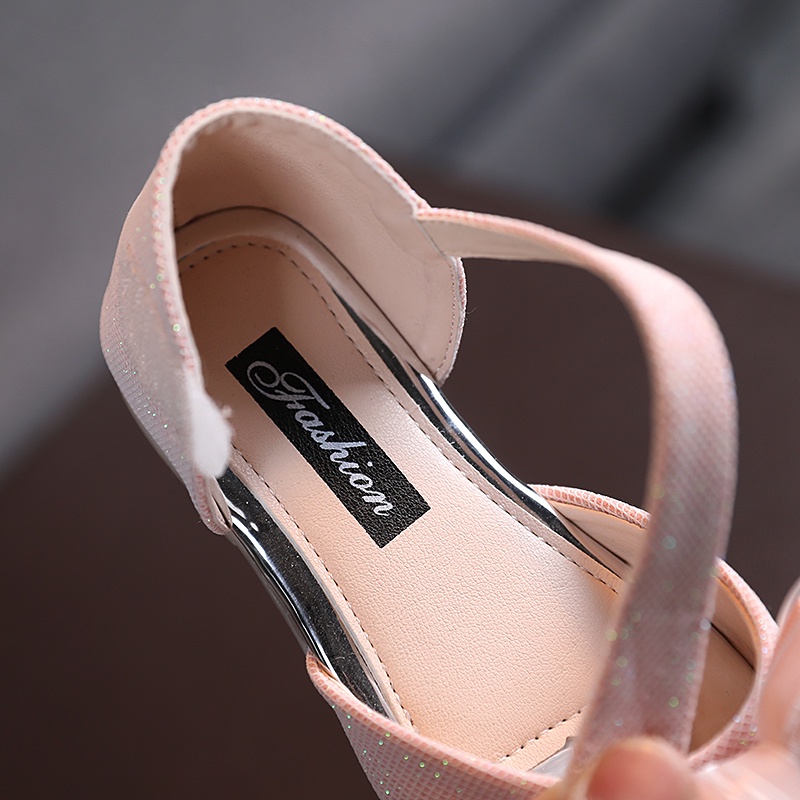 Giày Đế Mềm Hở Ngón Chống Trượt Cho Bé Gái Từ 2-8 Tuổi