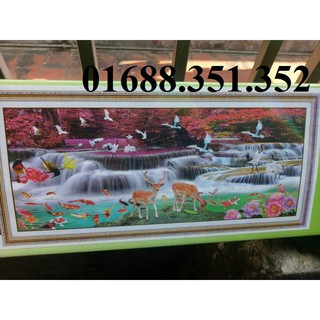 Tranh đính đá Sắc màu thiên nhiên 8515 200x80cm