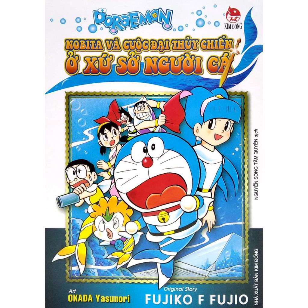 Sách Doraemon: Nobita Và Cuộc Đại Thuỷ Chiến Ở Xứ Sở Người Cá (Tái Bản 2020)