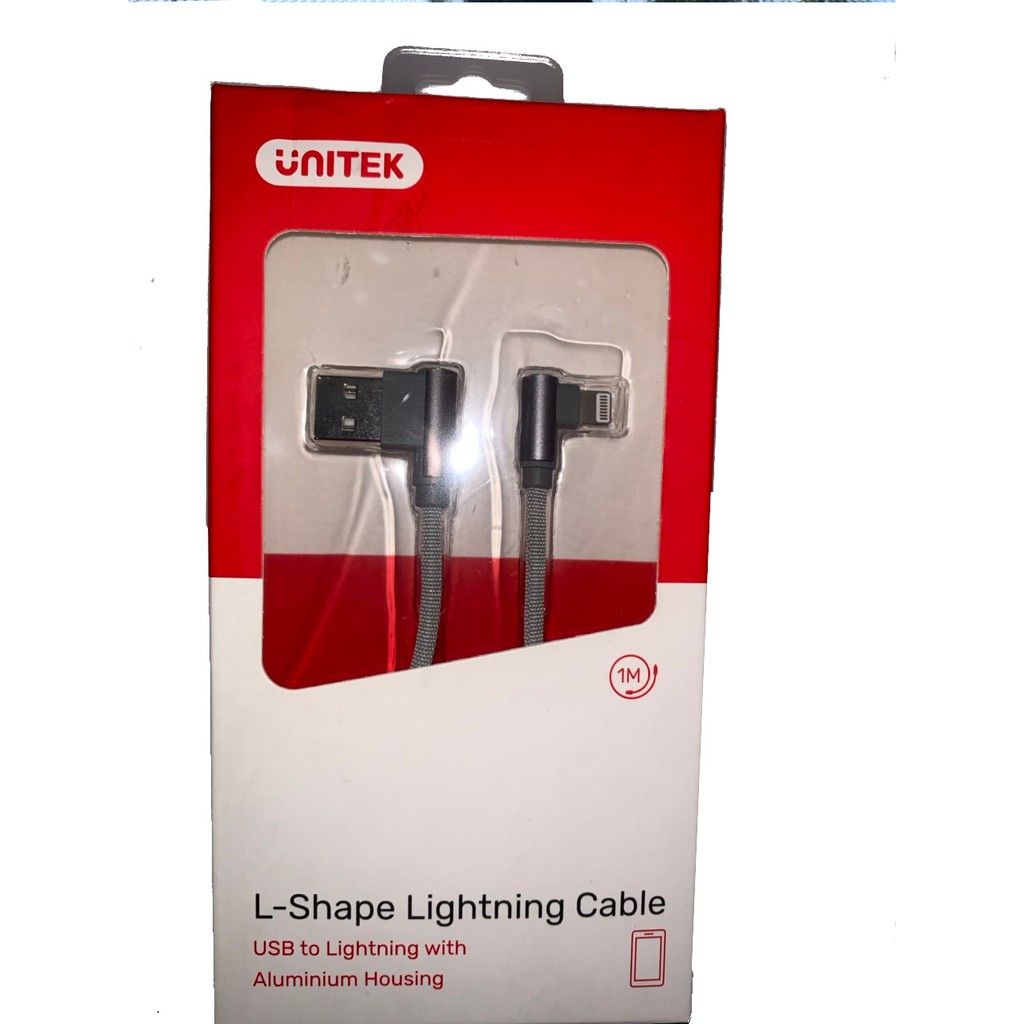 CÁP SẠC LIGHTNING UNITEK Y-C14055GY