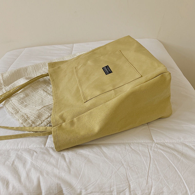 Túi Xách Vải Canvas Ngăn Chứa Rộng Thời Trang Cho Nữ