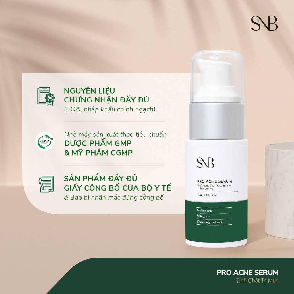 Serum Giảm Mụn SNB PRO ACNE SERUM 30ml