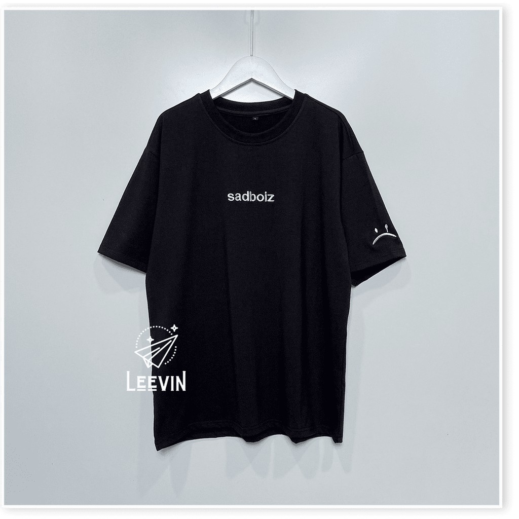 Áo Thun Nam Nữ SADBOIZ SIGNATURE Form Rộng Unisex - Kiểu áo phông tay lỡ form rộng Ulzzang Leevin Store AQA1807 29 vuhuy