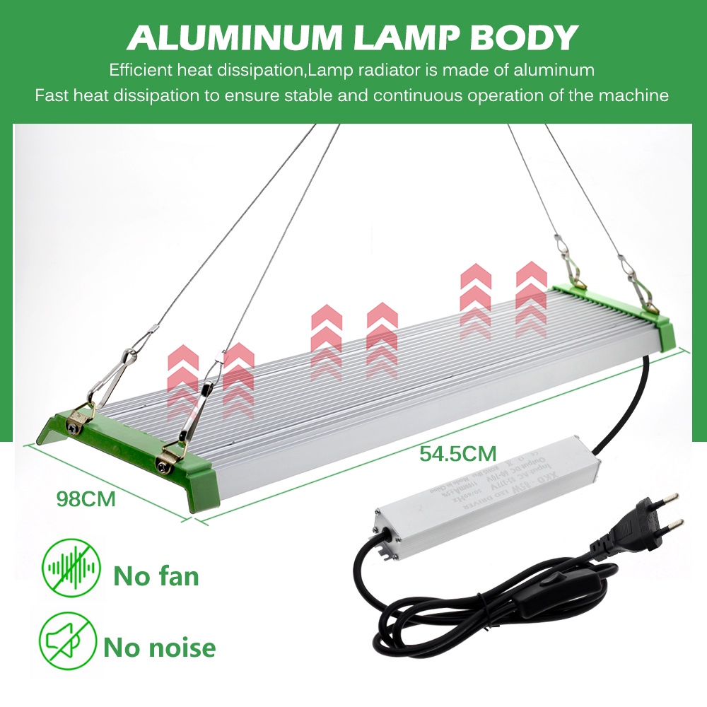 Đèn LED 85W Kích Thích Tăng Trưởng Cho Cây Thủy Canh Samsung LM281B