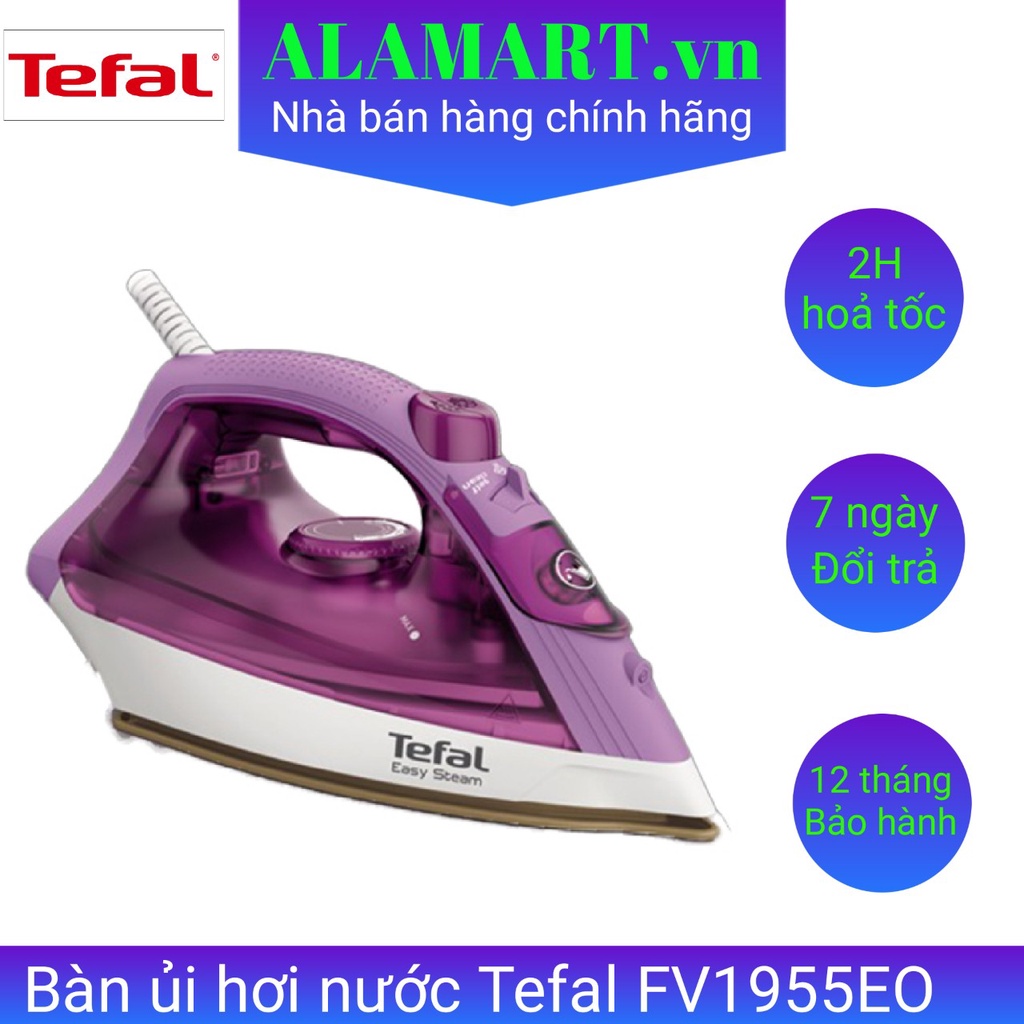 Bàn ủi hơi nước Tefal FV1955E0 - công suất 1400W - hàng chính hãng