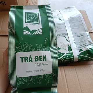 Trà đen Phúc Long pha trà sữa
