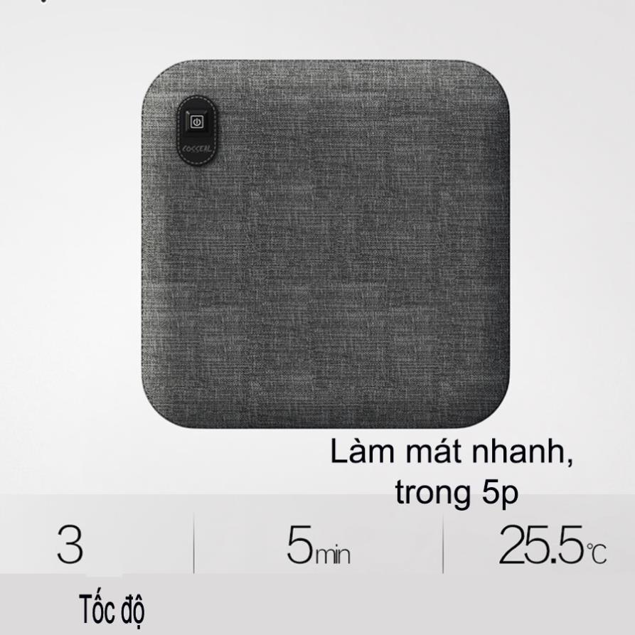 Đệm ô tô làm mát bằng hơi nước tản nhiệt ô tô giúp điều hòa nhiệt độ mát nhanh trong 5p, Đệm ghế xe hơi êm và chống mỏi
