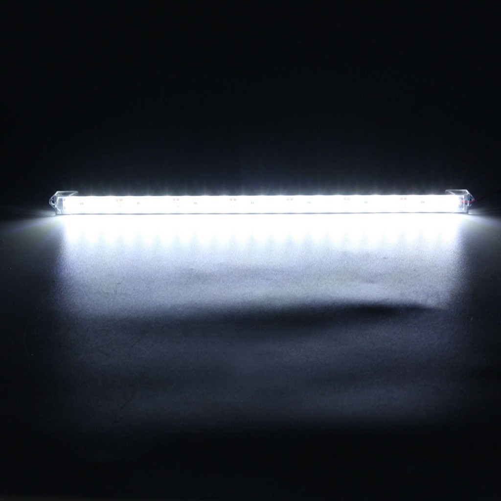 Bộ 2 ống đèn LED trắng 5630 SMD 30cm 12V cho xe hơi