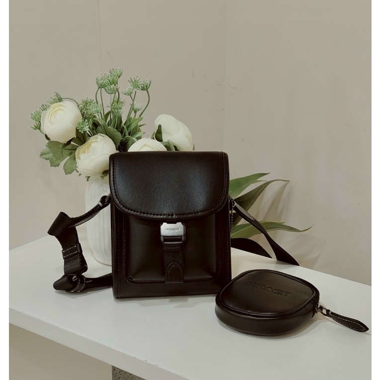 Sẵn✨ TÚI COACH ĐEO CHÉO CHARTER C2388 2 màu