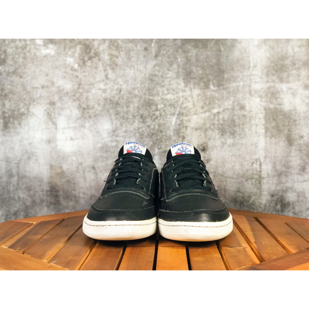 Giày Thể Thao Chính Hãng 2hand REEBOK CLUB C 85 LEATHER BS5213 BLACK MODEL