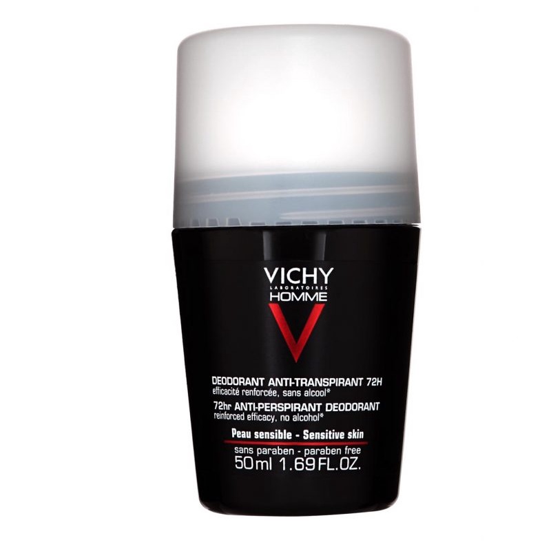 Lăn Khử Mùi Vichy Deodorant Anti-transpirant 48h 50ml