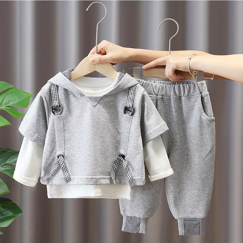 Hàng Có Sẵn Bộ Đồ Vest Phong Cách Mới Xuân Thu 2022 Dành Cho Bé Trai