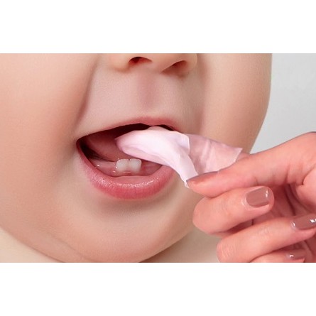Rơ Lưỡi Đông Fa - Làm sạch lưỡi, răng miệng của bé ( Hộp 5 cái ) - Phan An1 CN340