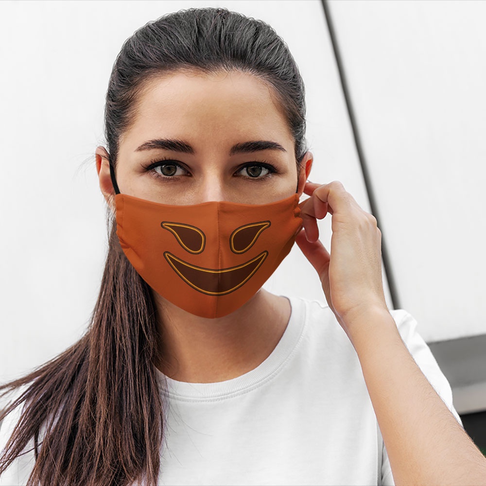 Khẩu trang nam nữ chống nắng Pumpkin_3192 CARTWELL dây đeo mềm đeo thoải mái dễ thở thoáng khí