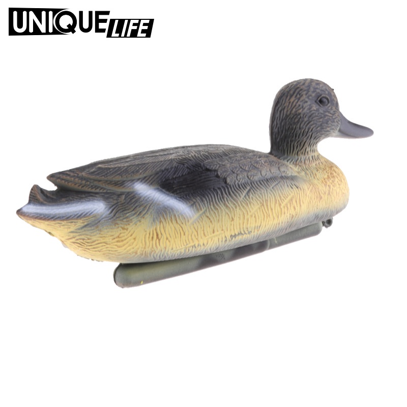 Mồi nhử động vật hình vịt giả dùng trang trí hoặc câu cá