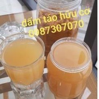 Dấm táo có con giấm cái 1000ml thơm lừng