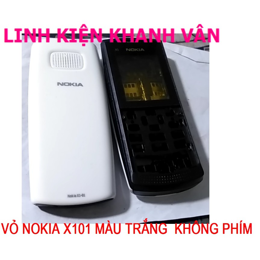 VỎ NOKIA X1 01 MÀU TRẮNG KHÔNG PHÍM