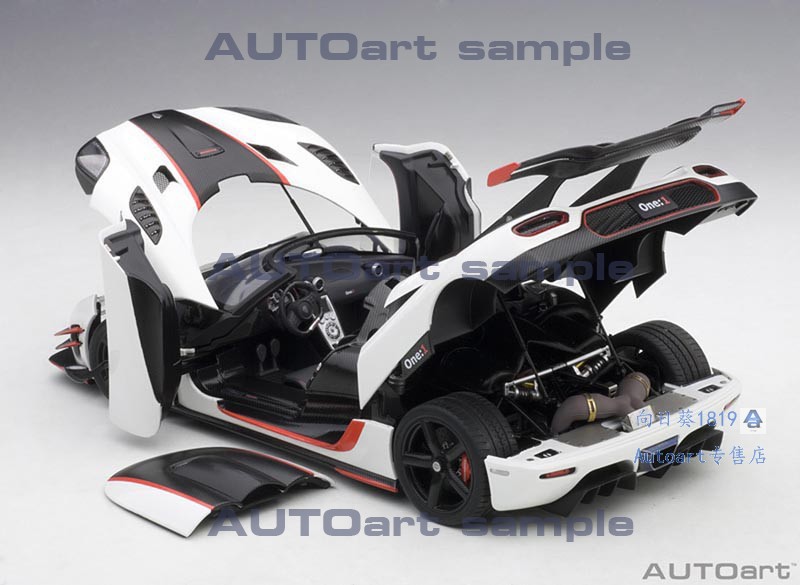 AUTOART Alto 1/18 KOENIGSEGG KOENIGSEGG ONE:1 siêu chạy bộ sưu tập xe mô hình