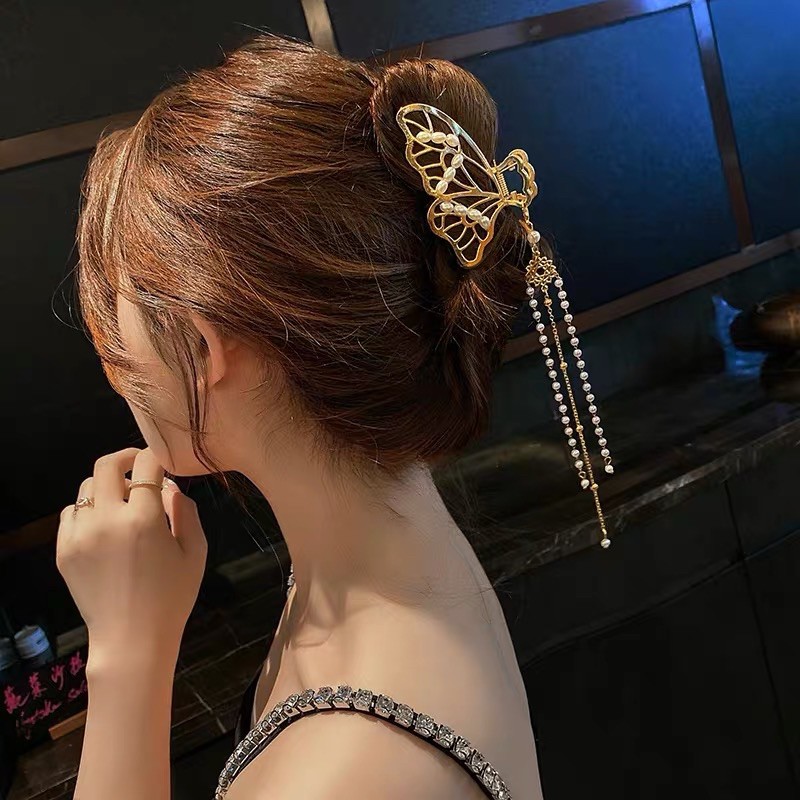 kẹp tóc hình bướm có sẵn hàng đẹp