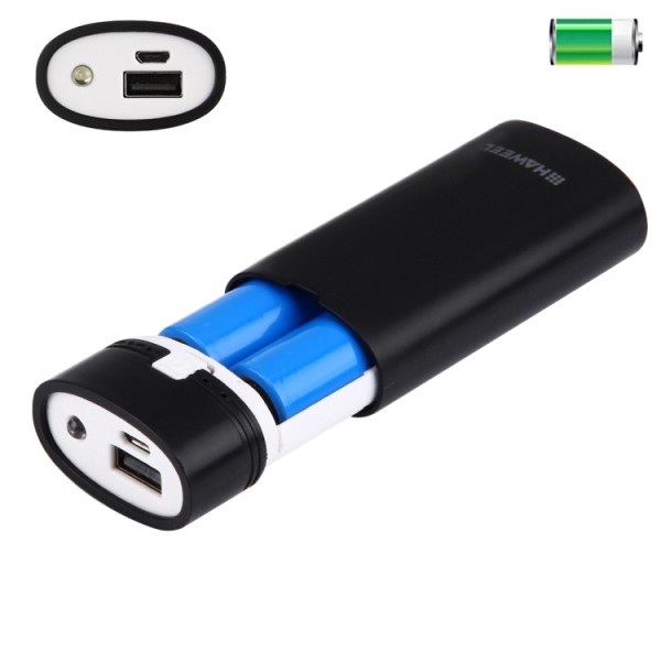 Bộ Sạc Pin Lbc 2 Ngăn Haweel 18650 Với Giao Diện Usb Và Đèn Báo Hiệu