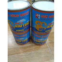 Sơn chuyên dùng cho sắt tráng kẽm Kim Long 4kg