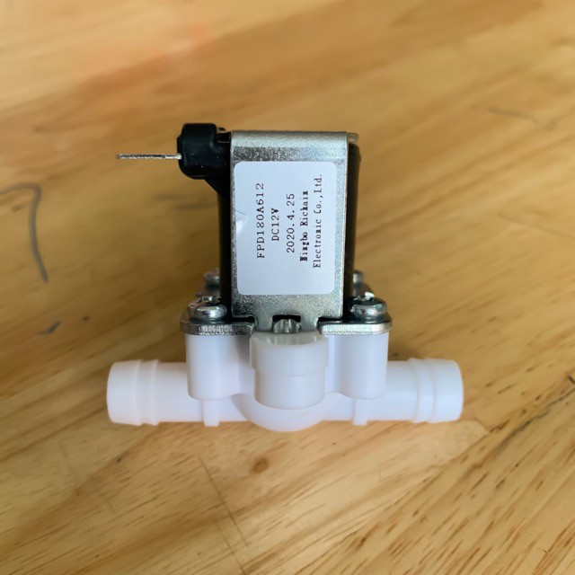 Van nước điện từ 2 đầu 12mm 12v