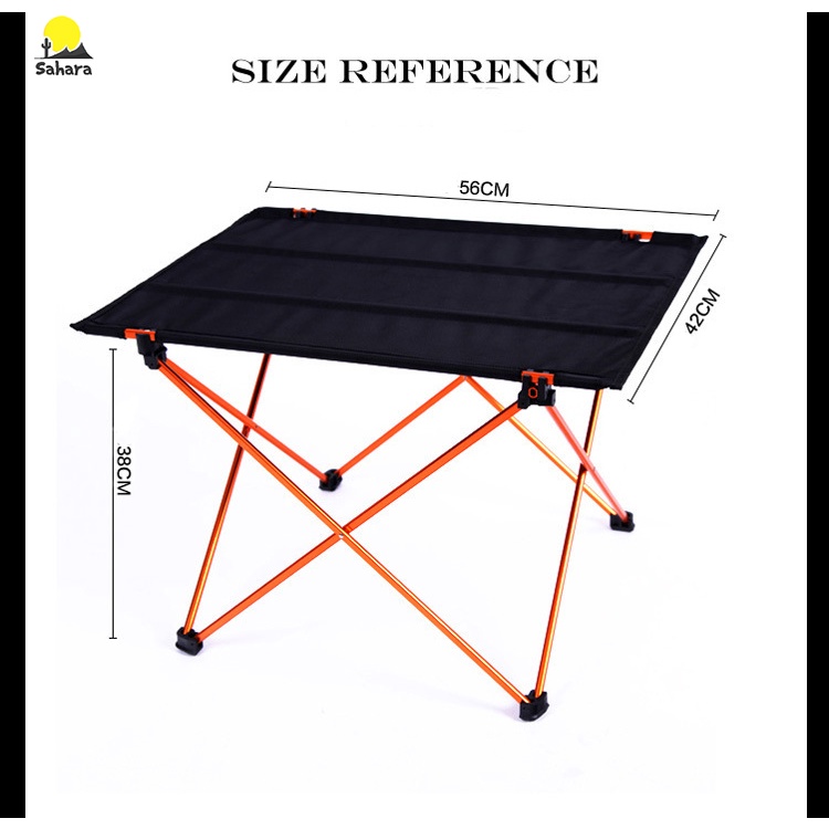 Bàn vải dã ngoại gấp gọn khung hợp kim nhôm
