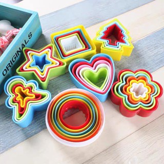 Set 5 khuôn cookie nhiều màu