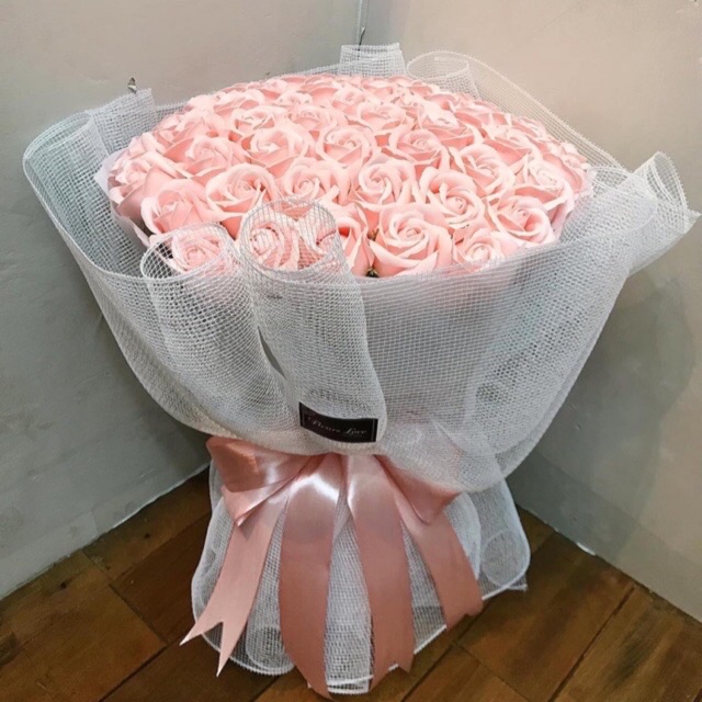 Sỉ bó hồng sáp 99 bông