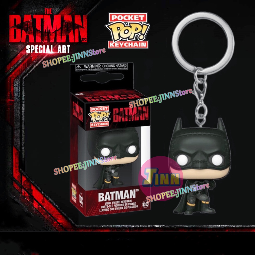 Jinn Funko Pop Móc Khóa Vinyl Hình BATMAN Sưu Tầm Đồ Chơi Funko Pop