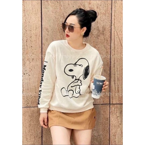 [FREESHIP - HÀNG LOẠI 1] ÁO NỈ DARA SNOOBY SIÊU XINH | BigBuy360 - bigbuy360.vn