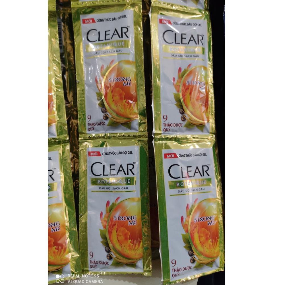 Dầu Gội Clear Bạc Hà dây 12gói