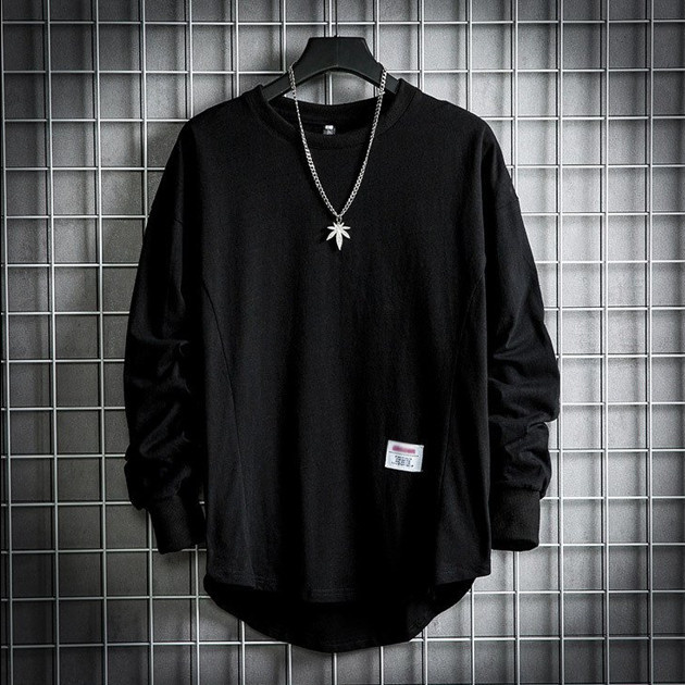 Áo Thun Tay Dài Form Rộng Cổ Tròn Phong Cách SP4