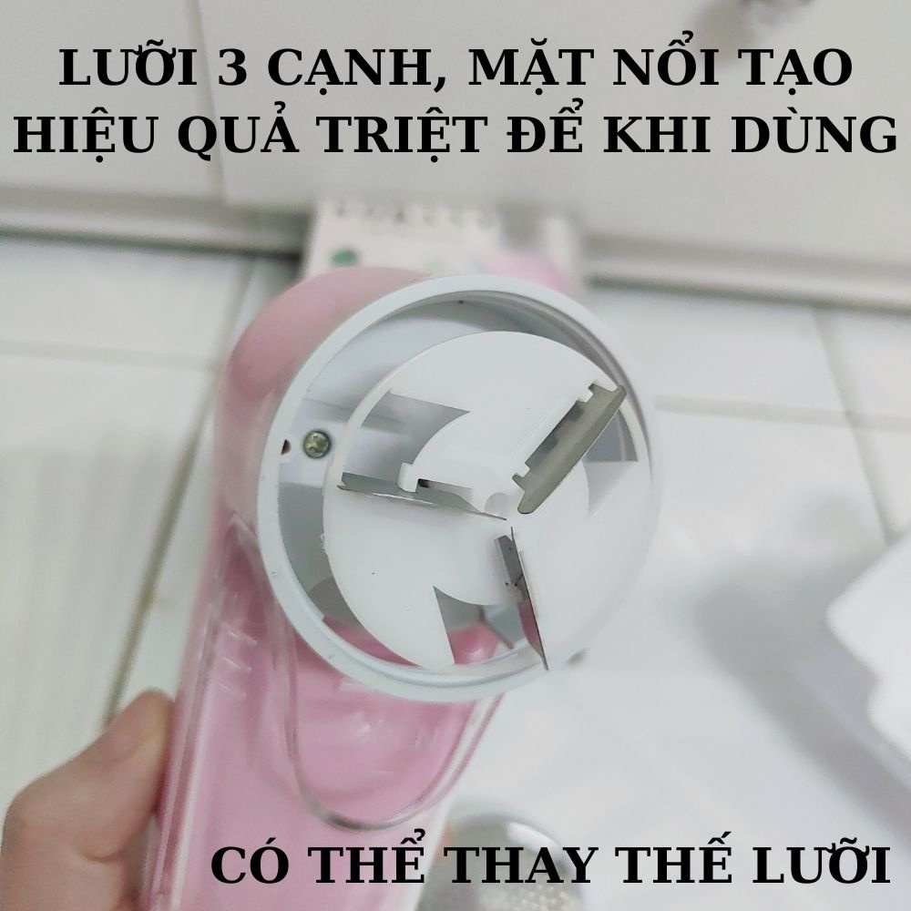 Máy cắt lông xù quần áo, máy cắt lông xù sonaky SK-877 cắt siêu bén siêu bền tiện lợi