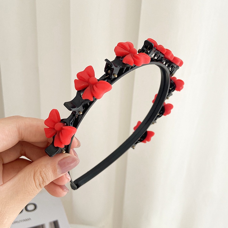 Bờm Kẹp Tóc Cho Bé Thiết Kế Nhiều Kẹp Tóc Nhỏ Quanh Bờm, Băng Đô Phong Cách Hàn Quốc Hoạ Tiết Siêu Dễ Thương Mã PK-008