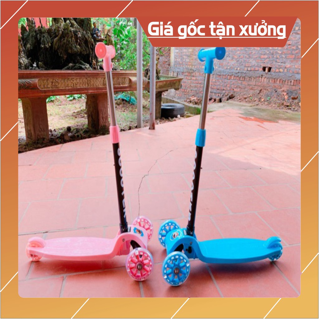 XE Scooter - Xe trượt Scooter 3 bánh có bánh xe phát sáng cho bé yêu