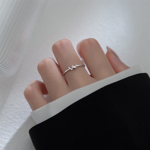 Nhẫn bạc 21 Centimeters Vv Trang sức bạc Tiệm bạc 21 Centimeters
