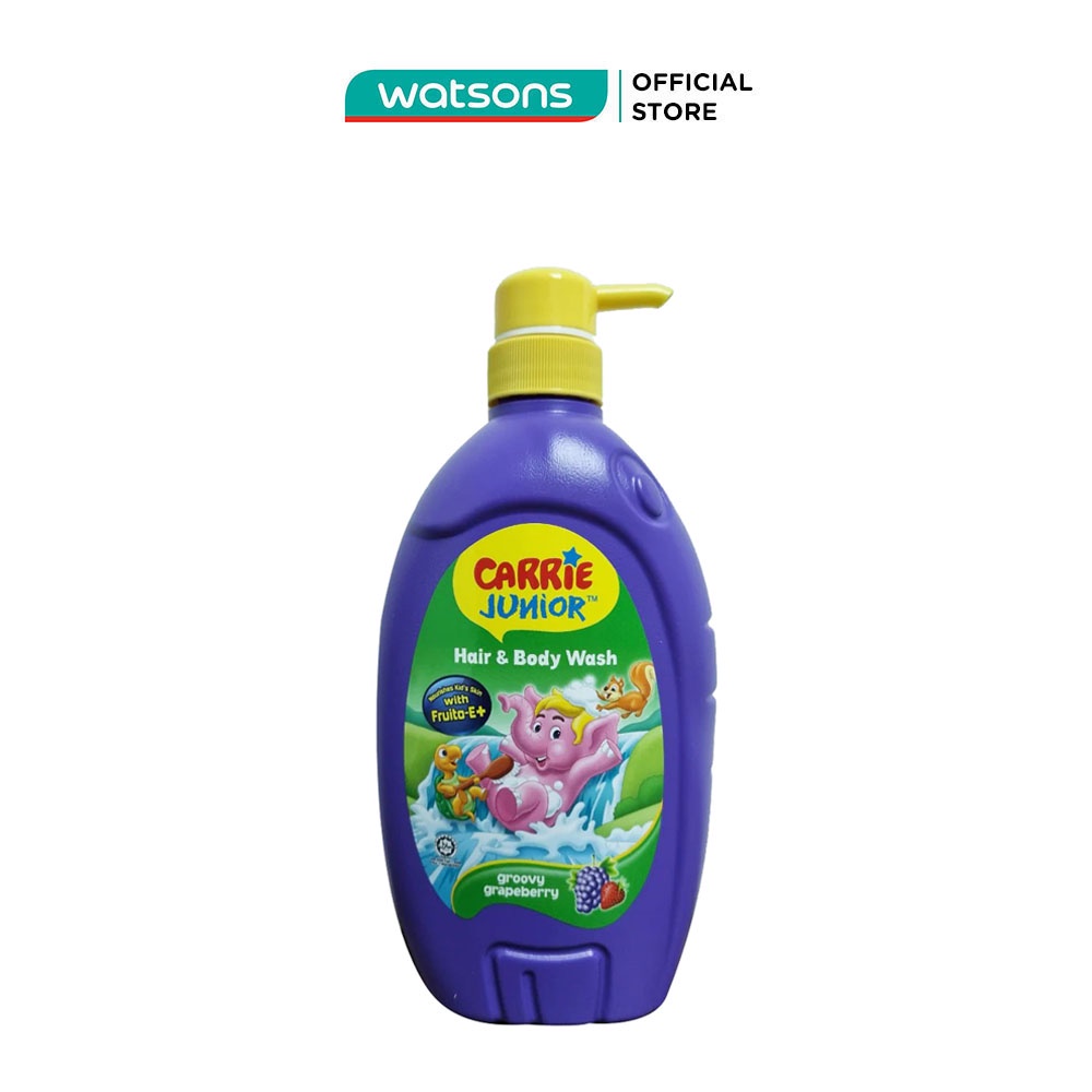 Sữa Tắm Gội Toàn Thân Carrie Junior Groovy Grapeberry 700g
