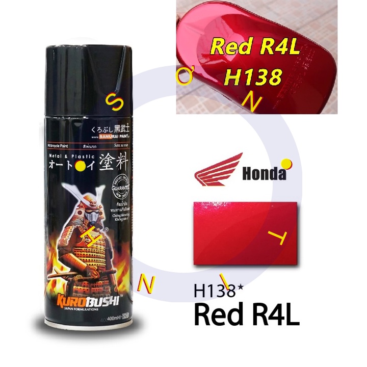 SƠN SAMURAI SƠN XỊT MÀU ĐỎ CANDY HONDA H138