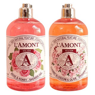Combo 2 Chai Sữa Tắm LAmont En Provence (500ml / Chai)