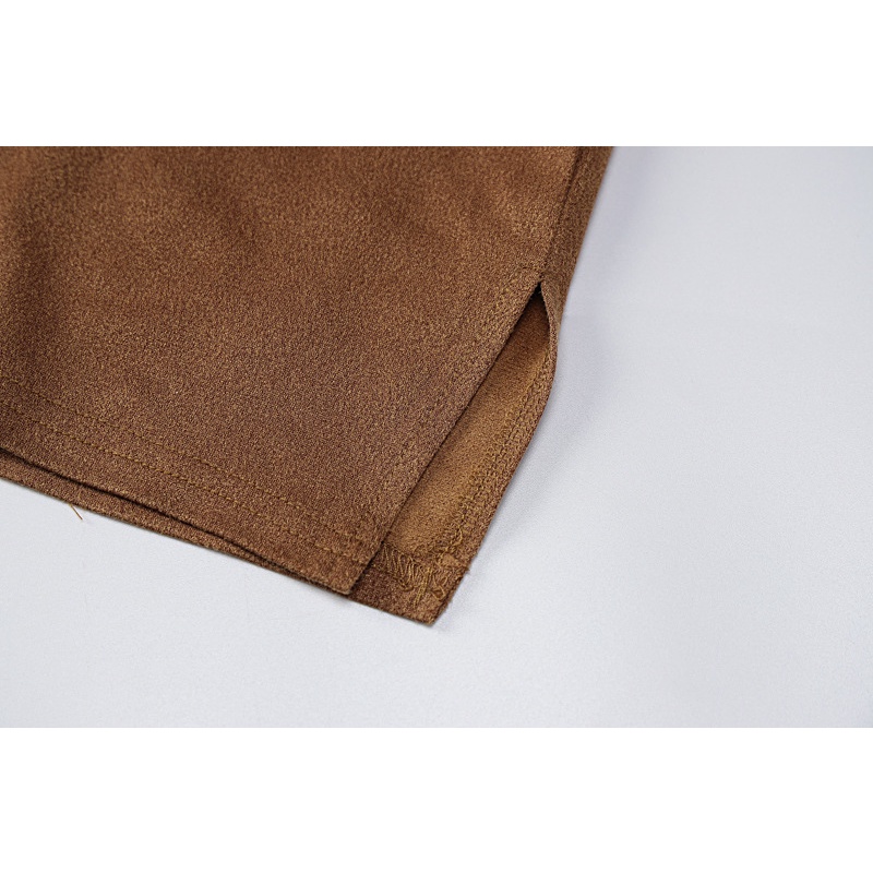 Set Đồ Mùa Hè 2 Món Gồm Áo Crop Top Hở Lưng + Chân Váy Ngắn Cho Nữ