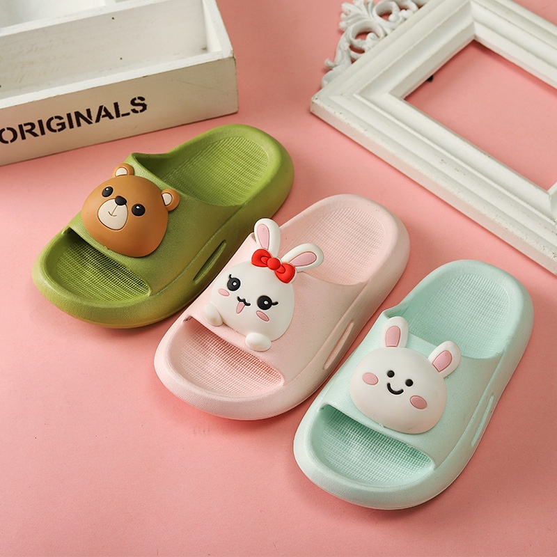 Dép trẻ em JOLLYBABY dép đế mềm họa tiết hoạt hình độc đáo