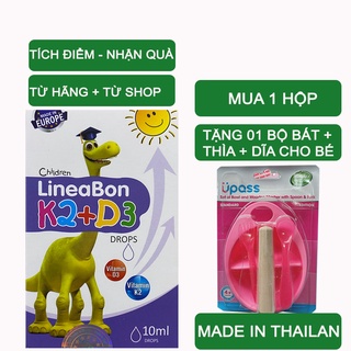 { Tặng quà } LineaBon Vitamin D3 + K2 Tăng hấp thu Canxi cho trẻ - Trẻ cao lớn khỏe mạnh